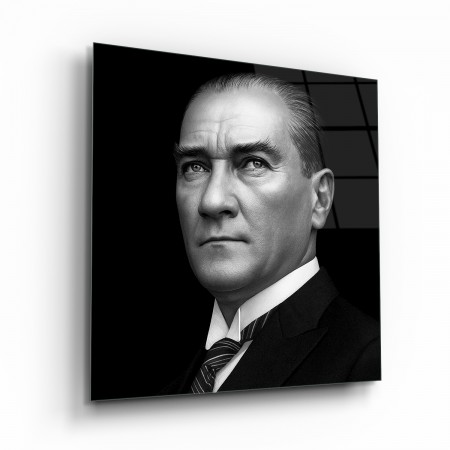 Atatürk Portresi Cam Tablo