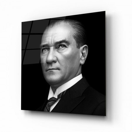 Atatürk Portresi Cam Tablo