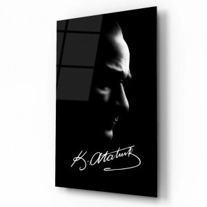 Lider Atatürk Cam Tablo