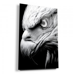 Asaletin Bakışı Cam Tablo