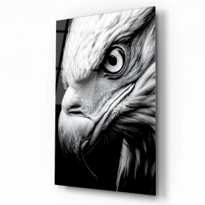 Asaletin Bakışı Cam Tablo