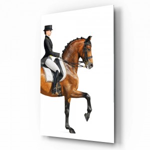 Asaletin Adımı Cam Tablo