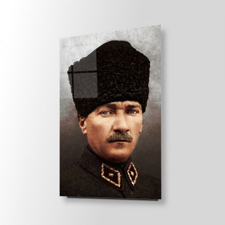 Atatürk Portresi Cam Tablo