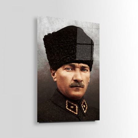 Atatürk Portresi Cam Tablo