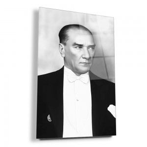 Atatürk Portresi Cam Tablo