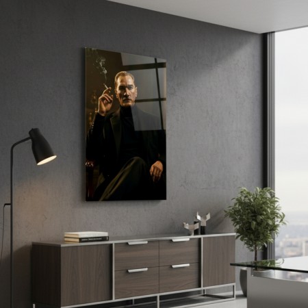 Atatürk Portresi Cam Tablo