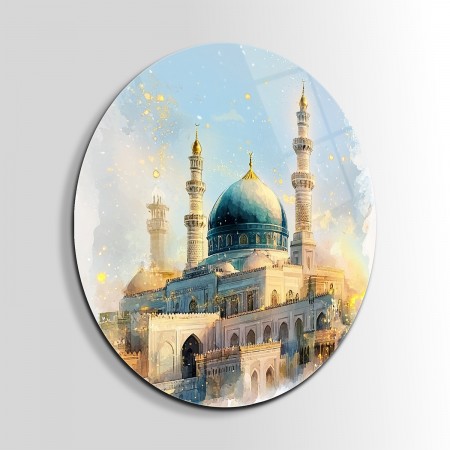Beyaz Cami Cam Tablo