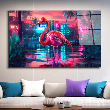 Cyber Flamingo Cam Tablo