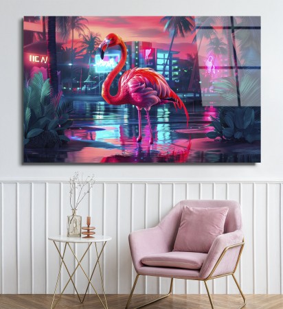 Cyber Flamingo Cam Tablo
