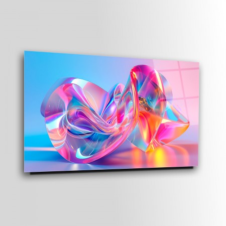Hologram Şeffaflık Cam Tablo