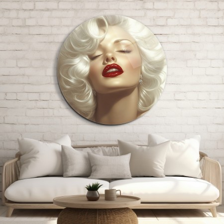 Marilyn Monroe Ruhu Cam Tablo