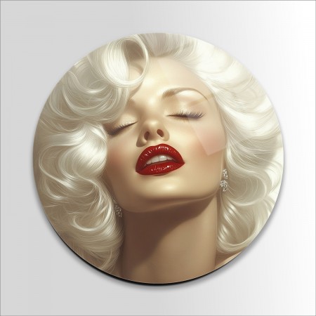Marilyn Monroe Ruhu Cam Tablo