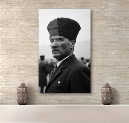 Mustafa Kemal Atatürk Cam Tablo