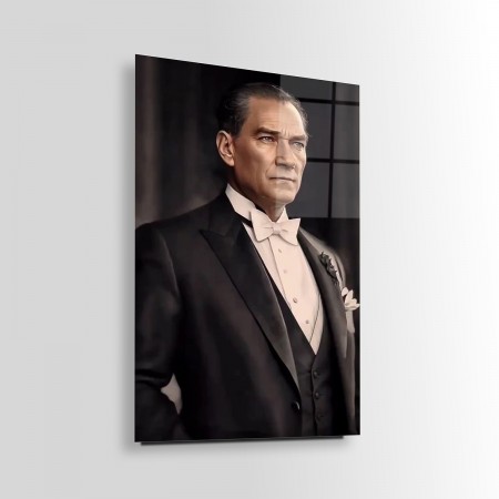 Mustafa Kemal Paşa Cam Tablo